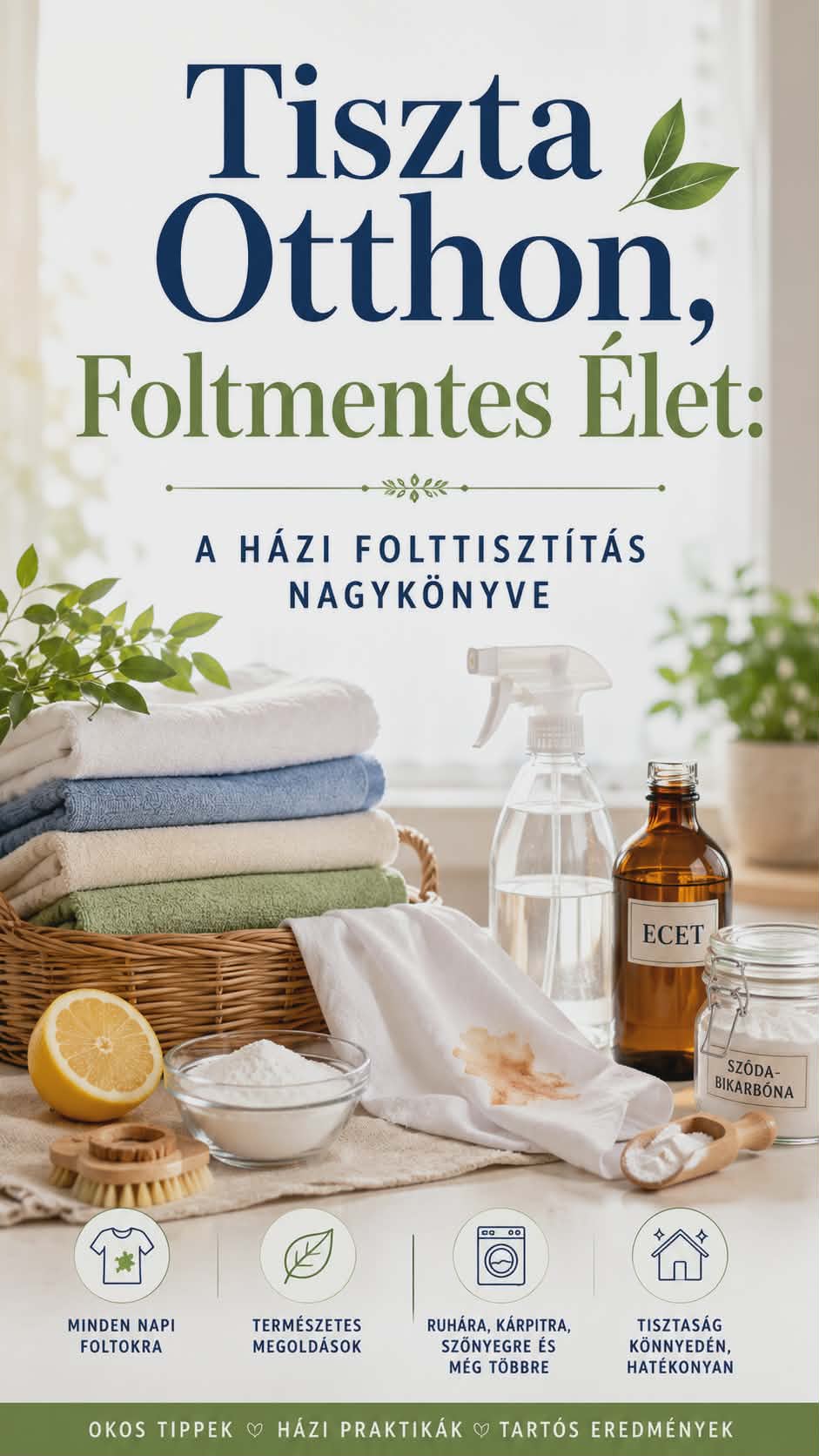 Tiszta Otthon Foltmentes élet E könyv